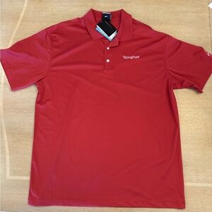 Nike Men’s Red Polo Shirt Size XL NWT Tipping Point